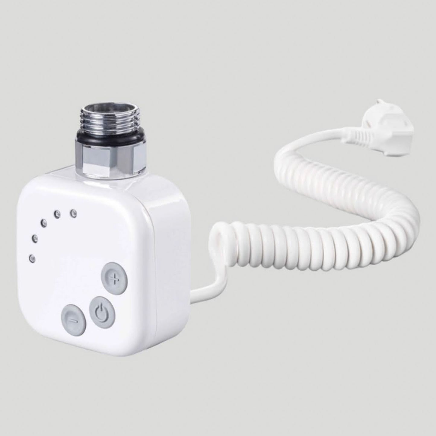 Varioterm GROOVER (GRL-V-GVT300W/06) 300 W (0,3 kW) elektrisches Heizgerät mit Thermostat, weiß