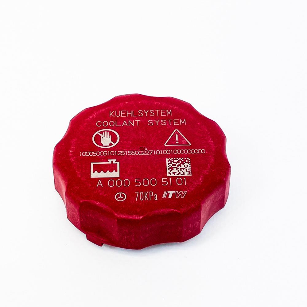 Mercedes Benz Kühlsystem-Deckel A0005005101, Ersatzteil, Druckbeständig, Passgenau für diverse Modelle