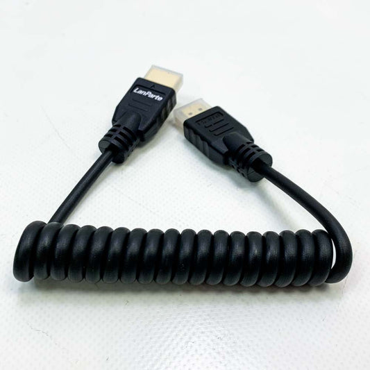 Supfoto High Speed ​​Full HDMI 2.0 Coiled Cable 30cm to 54.9cm 4K 60P for BMPCC 4K 6K Atomos Ninja Niji