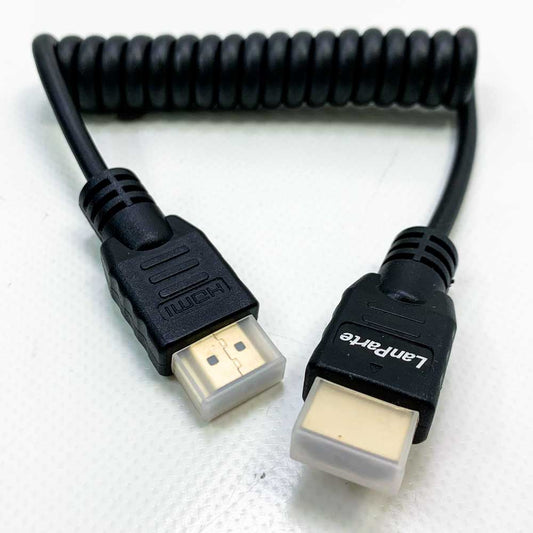 Supfoto High Speed ​​Full HDMI 2.0 Coiled Cable 30cm to 54.9cm 4K 60P for BMPCC 4K 6K Atomos Ninja Niji