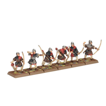 Warhammer Modell 99112703030 Tabletop-Miniaturen Set Bauern-Bogenschützen, klassische Fantasy-Infanterie, unbemalt, detailreich
