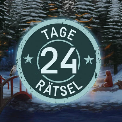 EXIT Adventskalender, Rätselspiel, 24 Türchen, Weihnachtsedition, spannende Escape Room Rätsel, Familien-Adventsspiel