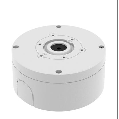 Hanwha SBO-140WW Einbaubox aus Aluminium für ausgewählte Überwachungskameras – robuste Bauweise, integrierte Kabelführung