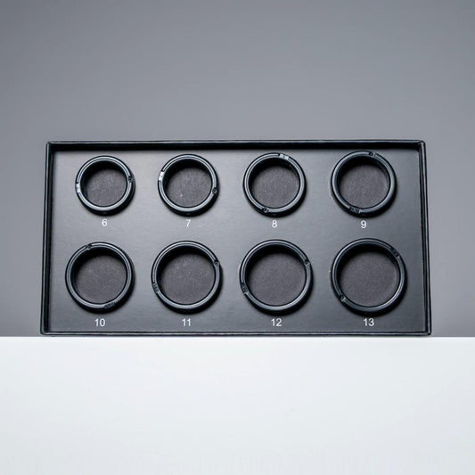 Fitorb Smart Ring Pro, Größe 13, Neptum-Stil, Edelstahl, präzise Gesundheitsmessung, wasser- & staubdicht, Gold