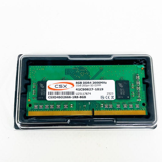 CSX CSXD4SO2666-1R8-8GB, 8GB DDR4 SODIMM RAM, 2666 MHz, Notebook-Arbeitsspeicher, 1,2V, 260 Pin