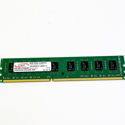 CSX CSXD3LO1333L2R8-8GB, 8GB DDR3-1333MHz DIMM, Arbeitsspeicher, Low-Profile, 240-Pin, unbuffered