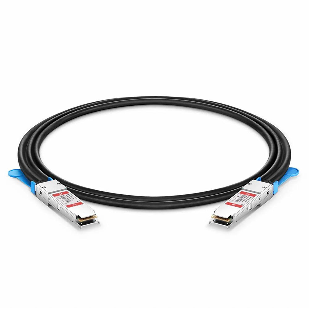 100G QSFP28 Twinax DAC Kabel, 1m, aktiv, kompatibel, Kupfer, Direct Attach, schnelle Datenübertragung, Netzwerk-Lösung