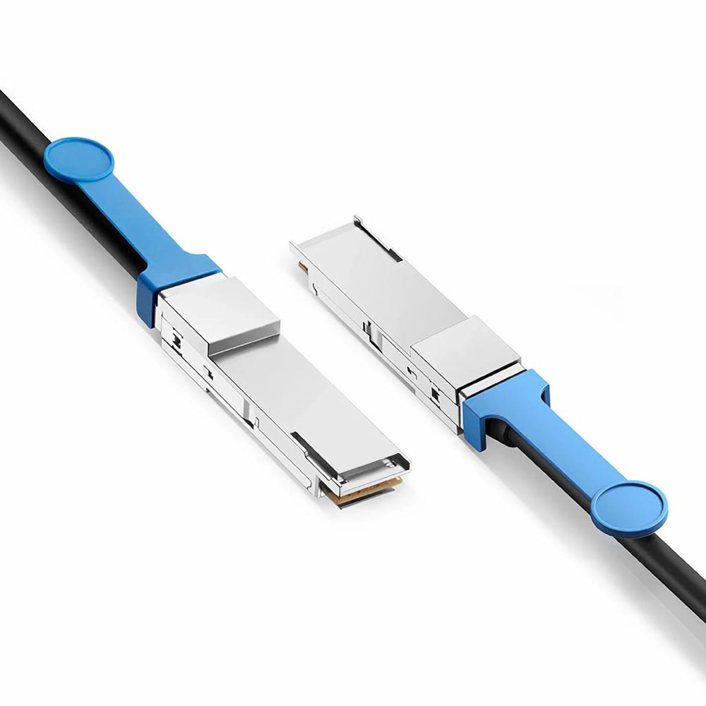 100G QSFP28 Twinax DAC Kabel, 1m, aktiv, kompatibel, Kupfer, Direct Attach, schnelle Datenübertragung, Netzwerk-Lösung