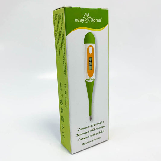 Easy@Home Digital Thermometer EHT-201 Rectal, Oral &amp; Armpit Thermometer for Babies, Children and Adults Green