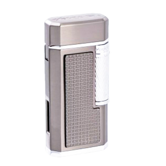 Xikar ARDORE Soft Flame Feuerzeug, Gunmetal, 615 g, elegantes Design, sanfte Flamme, nachfüllbar