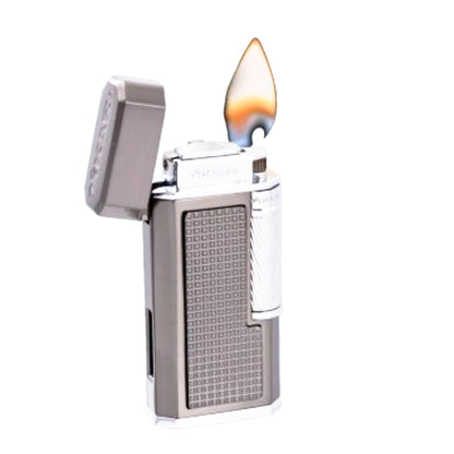 Xikar ARDORE Soft Flame Feuerzeug, Gunmetal, 615 g, elegantes Design, sanfte Flamme, nachfüllbar