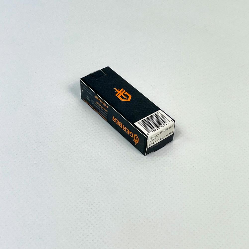 Gerber Dime 30-000469 Multifunktionswerkzeug, 12 Funktionen, Taschenformat, schwarz, robust, ideal für unterwegs