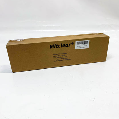 Mitclear Wasserschieber, verstellbarer Griff 124cm, Schaumabzieher für nassen Boden, ideal für Dusche, Bad, Küche, entfernt Tierhaare.