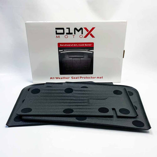 D1M Fit Tesla Model Y Kofferraum Sitze zurück Matten Abdeckung All Weather Seat Protector Pet Mat Pack von 3 langlebig wasserdicht rutschfest