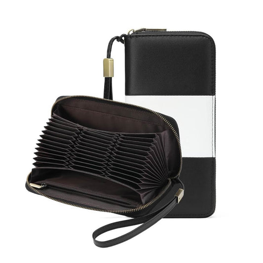 Gojacii Damenbrieftasche, 36 Karteninhaber, Kreditkartenetui, elegantes Design, kompakt und praktisch.