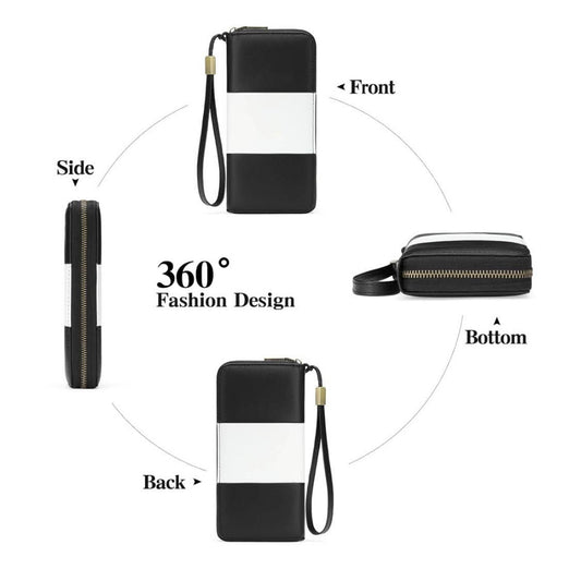 Gojacii Damenbrieftasche, 36 Karteninhaber, Kreditkartenetui, elegantes Design, kompakt und praktisch.