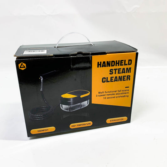 Gautye Dampfreiniger, Handgerät, 3-stufiger Griff, 15s Aufheizzeit, 1,6L Tank, 11 Zubehörteile, ideal für Boden, Küche, Fenster, Badezimmer, Autos.