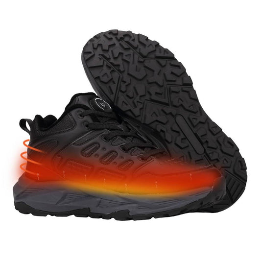 NBUABX Beheizte Schuhe, Gr. 42, Elektrisch, 3 Wärmeeinstellungen, 4000mAh Akku, ideal für Winter, Jagd, Skifahren.