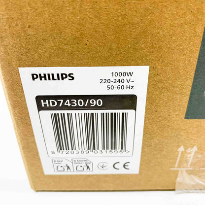 Philips 1000 Series HD7430/90, Kaffeemaschine, 1,2L, 1000W, Tropfstopp, AromaTwist, einfache Bedienung.
