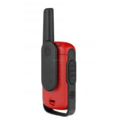 Motorola Talkabout T42, PMR446 Funkgeräte, 16 Kanäle, 4 km Reichweite, rot, 2 Stück.
