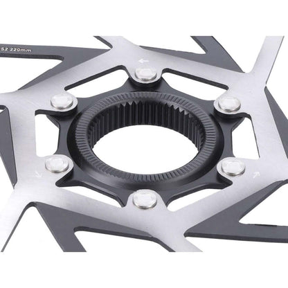 SRAM HS2 Rotor/Bremsscheibe 200 mm Center-Lock, Modell 00.5018.176.006, abgerundete Kanten, verschleißfest