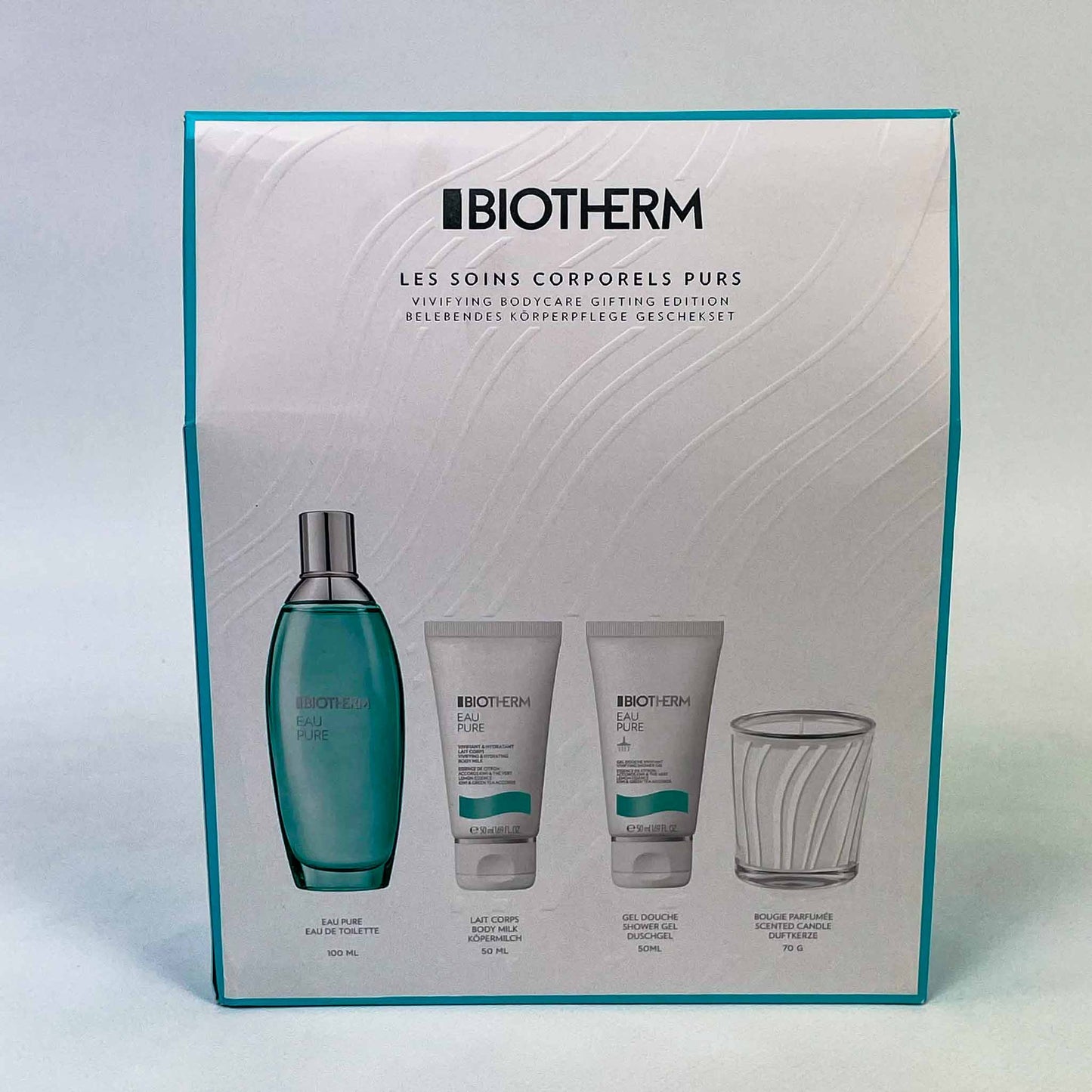 Biotherm LF2989 Gesichtspflegeset 100 ml - Eau Pure mit sinnlicher, feminin geprägter Duftnote