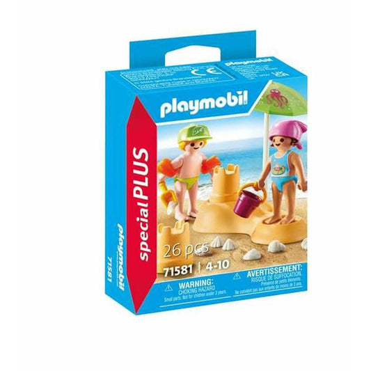 Playmobil Sandburg Set, 71581, Kinder Spielzeug, 26 Teile, kreatives Bauen und Spiel, ideal für kleine Entdecker.