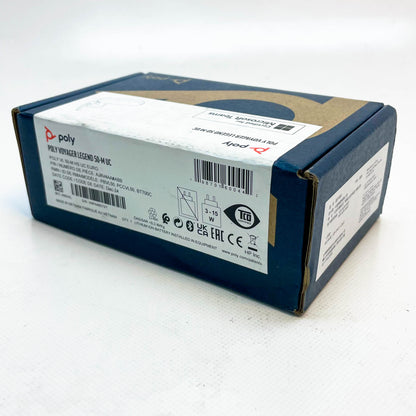 Poly Voyager Legend 50-M Headset UC: kabelloses Bluetooth-Headset mit Noise-Cancelling, Multi-Device-Connectivity, Sprachsteuerung.