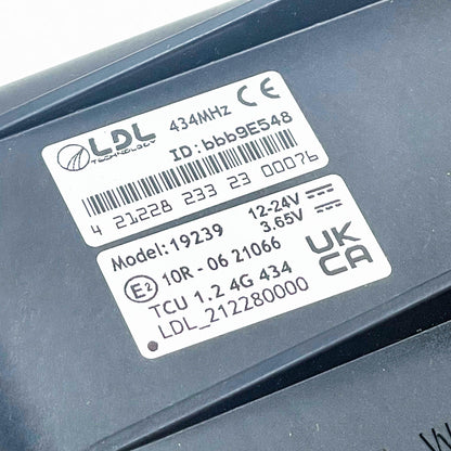 LDL Technology TCU 1.2 4G, Telematik Steuergerät, 434 MHz, TPMS, Modell 19239, für verbesserte Fahrzeugkommunikation.
