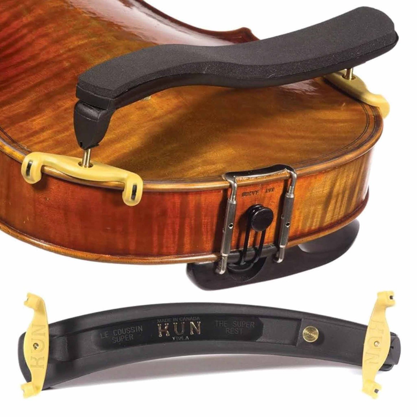 Kun Violin Notenständer 4/4 830500, stabiler Notenständer, höhenverstellbar, leicht und tragbar, ideal für Proben und Auftritte.