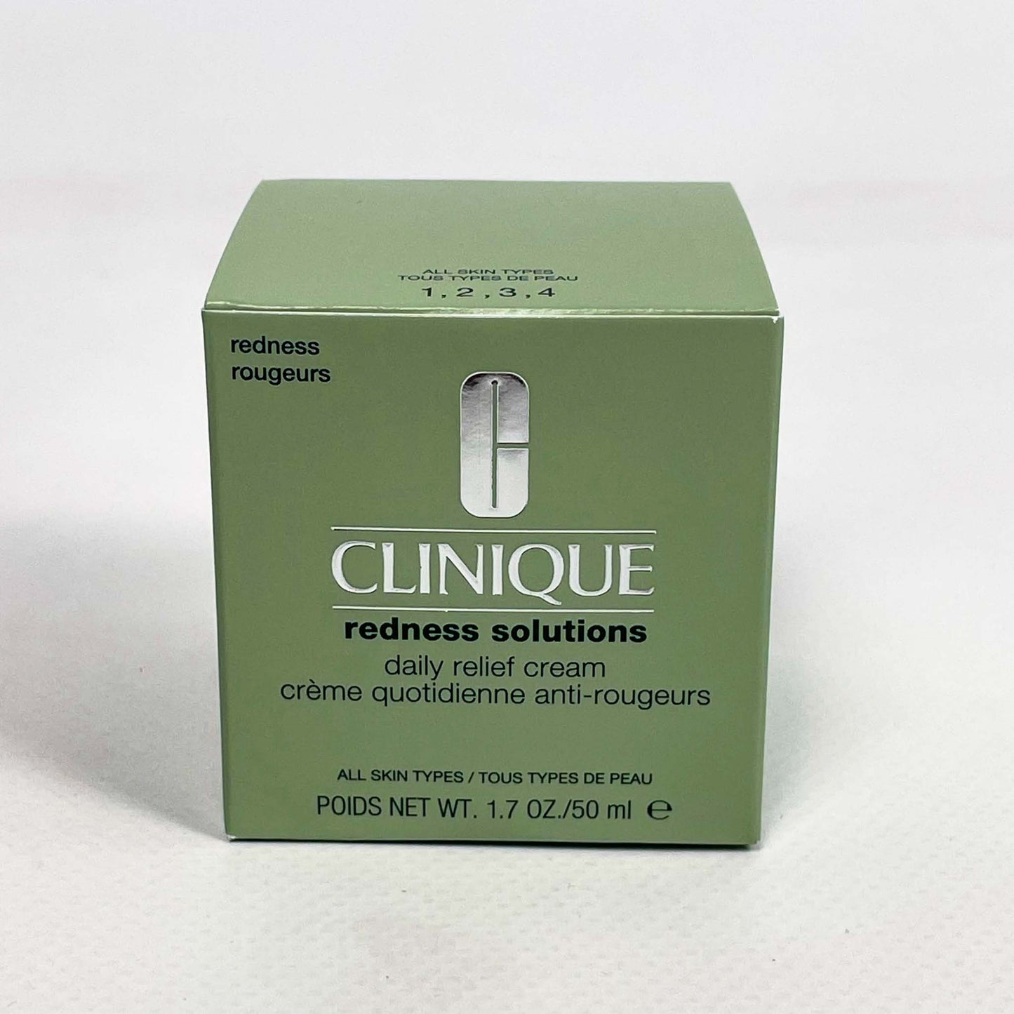 CLINIQUE 6L4P Gesichtscreme 50ml, Redness Daily Relief, beruhigend, feuchtigkeitsspendend, für empfindliche Haut