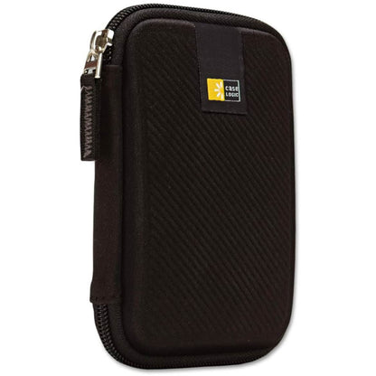 Case Logic EHDC101K, Festplattentasche, EVA-Nylon, schwarz, kompakt (89 x 30 x 135 mm), schützt vor Stößen und Kratzern.