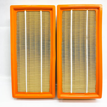 Kärcher NT 65/2, NT 72/2, NT 72/2 Eco, Flachfaltenfilter, Innen, 2x Staubsaugerfilter, hohe Filtrationseffizienz.