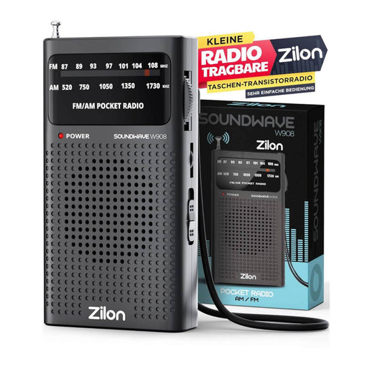 Tragbares Mini-Analogradio, FM/AM, hervorragende Signalqualität, einfacher Taschen-Tuner, ideal für Sportübertragungen, perfektes Geschenk.