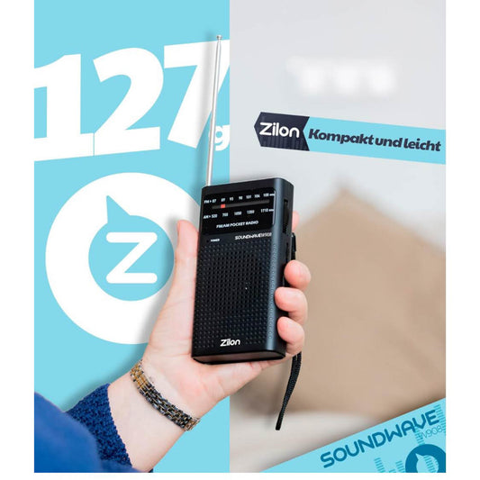 Tragbares Mini-Analogradio, FM/AM, hervorragende Signalqualität, einfacher Taschen-Tuner, ideal für Sportübertragungen, perfektes Geschenk.