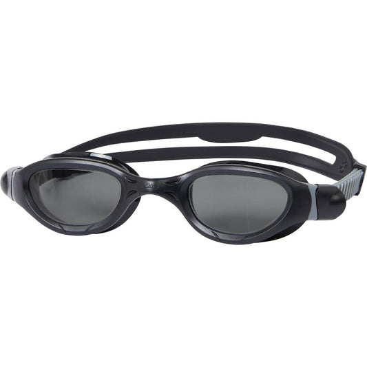 ZOGGS PHANTOM 2.0 S Schwimmbrille, Small Fit, klar, schwarz, anti-beschlag, UV-Schutz, komfortable Passform.