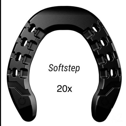 Öllöv Hufeisen, 20er Pack, Hufeisen, extra dicke Gummihülle (12 mm) und Stahlkern (6 mm) für optimale Haltbarkeit.