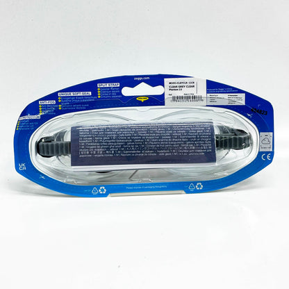 ZOGGS PHANTOM 2.0, Schwimmbrille, klares Grau, anti-beschlag, UV-Schutz, komfortable Passform, ideal für Training und Wettkampf.