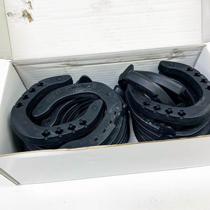 Öllöv Hufeisen, 20er Pack, Hufeisen, extra dicke Gummihülle (12 mm) und Stahlkern (6 mm) für optimale Haltbarkeit.