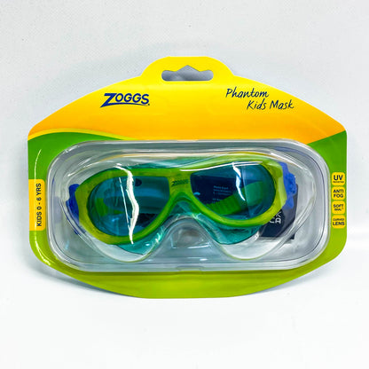 Zoggs Phantom, Schwimmbrille, Aquamarin, UV-Schutz, Anti-Beschlag, komfortable Passform, ideales Sichtfeld.