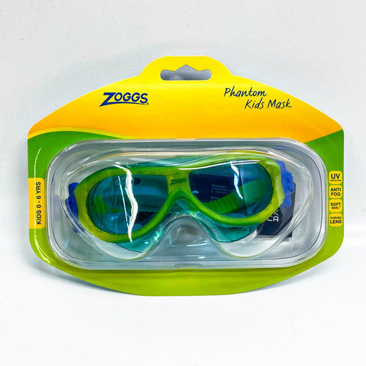 Zoggs Phantom, Schwimmbrille, Aquamarin, UV-Schutz, Anti-Beschlag, komfortable Passform, ideales Sichtfeld.