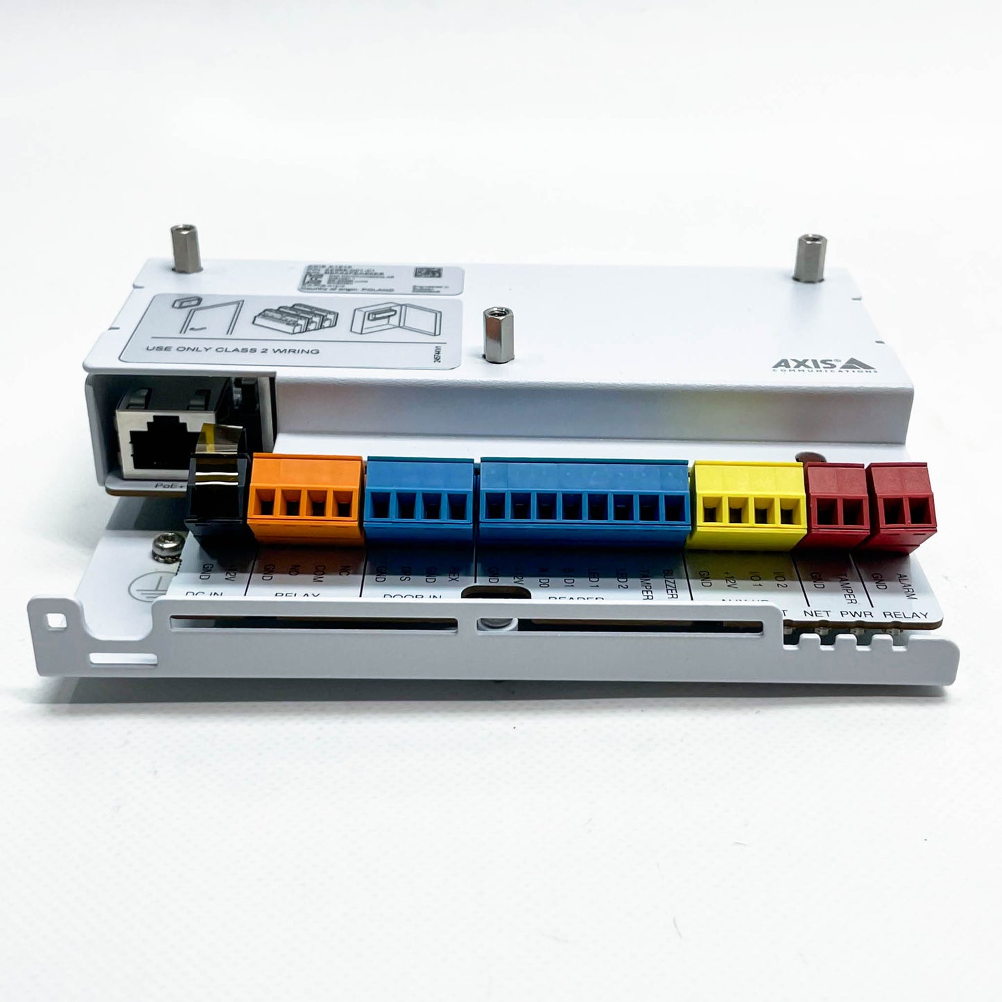 AXIS A1210, Netzwerk-Türcontroller, 2x OSDP, ohne Reader-Lizenz, flexibel, sicher, einfach zu integrieren.
