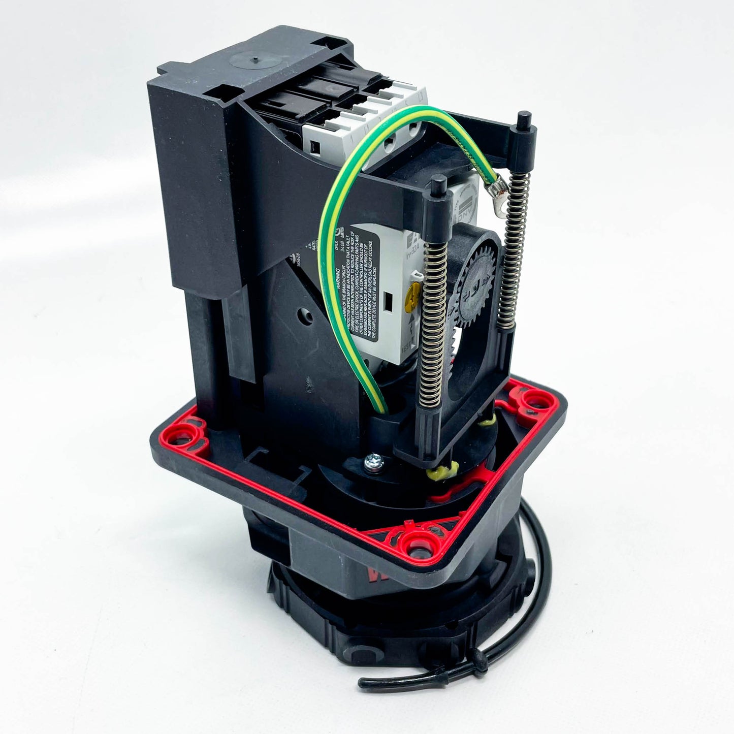 WISKA, SP-VARI-PI/LED/25kA/BC/NUTS, Varitain Pushin 25kA, MCCB 25kA, 1 Sockelflansch, Bajonettkappe, 10 Hutmuttern, Unterlegscheibe, Ersatzteil.