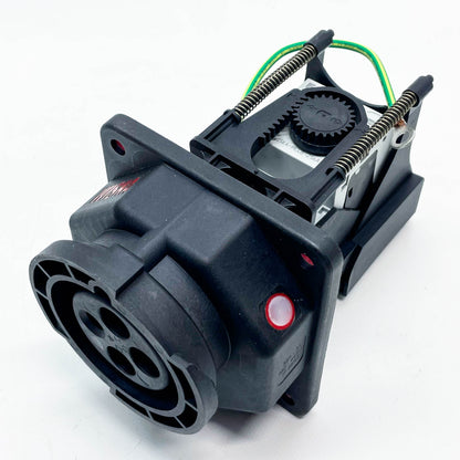 WISKA, SP-VARI-PI/LED/25kA/BC/NUTS, Varitain Pushin 25kA, MCCB 25kA, 1 Sockelflansch, Bajonettkappe, 10 Hutmuttern, Unterlegscheibe, Ersatzteil.