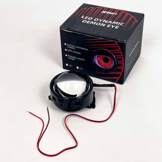 Sanvi DC12V LED Scheinwerfer, dynamische Augen, Tagfahrlicht, Blinker, Autozubehör