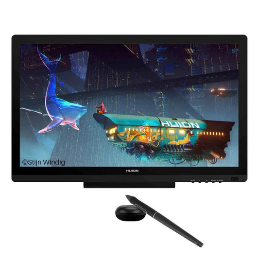 HUION Kamvas GT-191 V2 Graphics Tablet, 19.5-inch, 8192 Pressure Sensitivity, Tilt Detection, USB-C, Compatible with Windows &amp; macOS