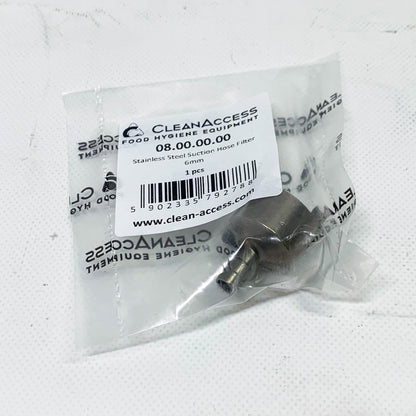 CleanAccess Ansaugrohr, Edelstahl 6 mm, Hochwertiges Ansaugrohr, korrosionsbeständig, optimierte Luftzufuhr, langlebig.