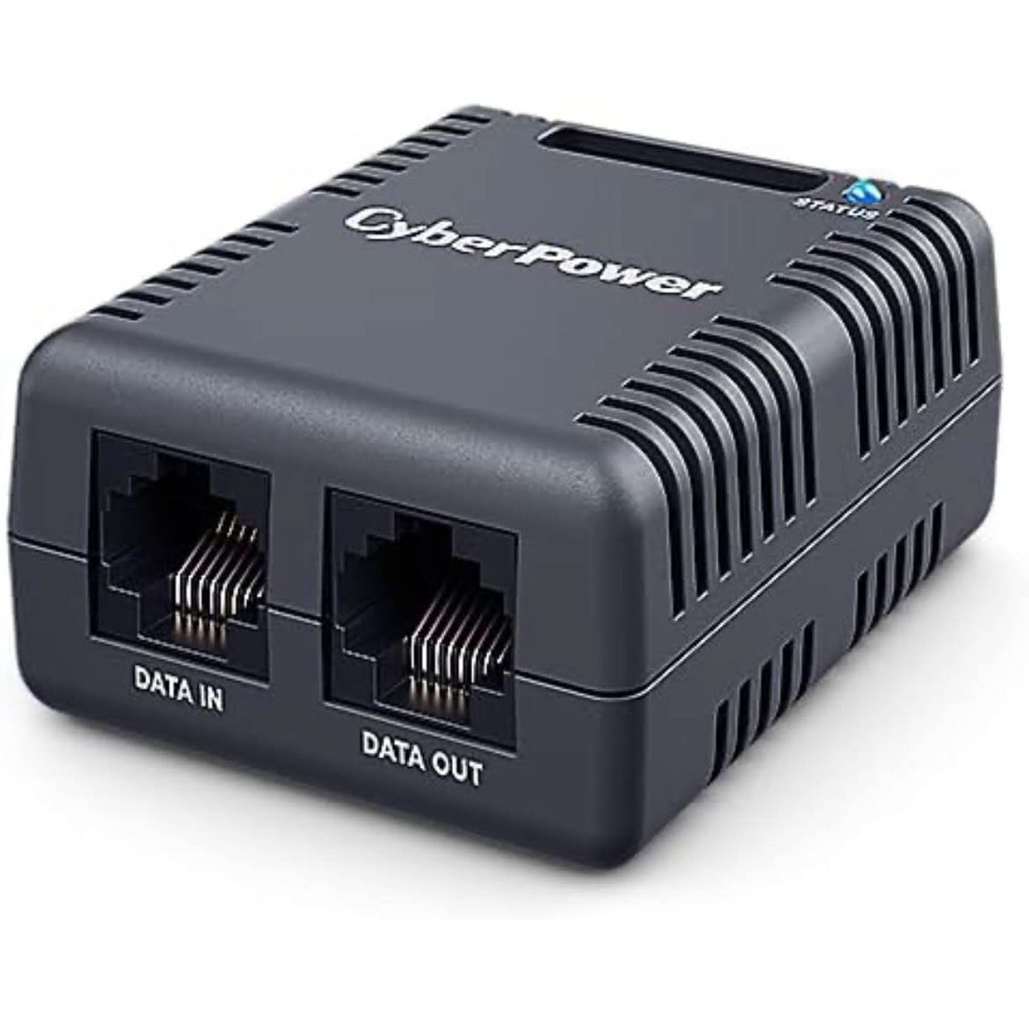 CyberPower SNEV001, Umgebungssensor, RJ45 x 2, 4 Eingangskontakte, misst Temperatur und Luftfeuchtigkeit, kompatibel mit RMCARD205/400.