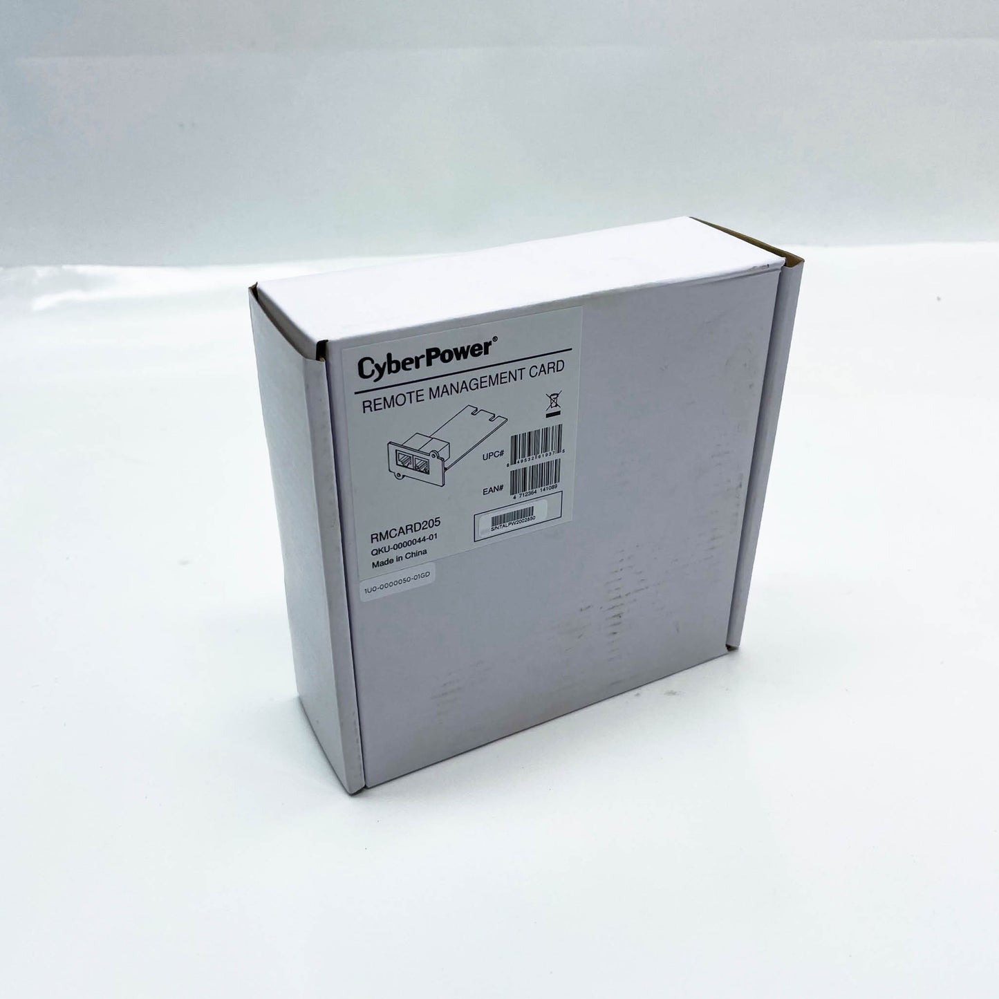 CyberPower RMCARD205, Netzwerkkarte, SNMP, kompatibel mit OR/PR Serie, 2 Anschlüsse: Netzwerk & Umweltsensor, Schwarz