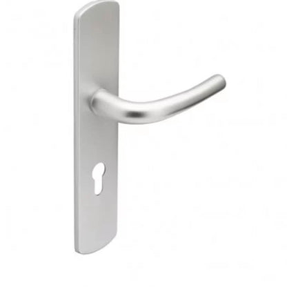 Heracles Salomé, F1, Sicherheits-Türgriff, eloxiertes Silber, robust, elegantes Design, einfache Montage, langlebig.